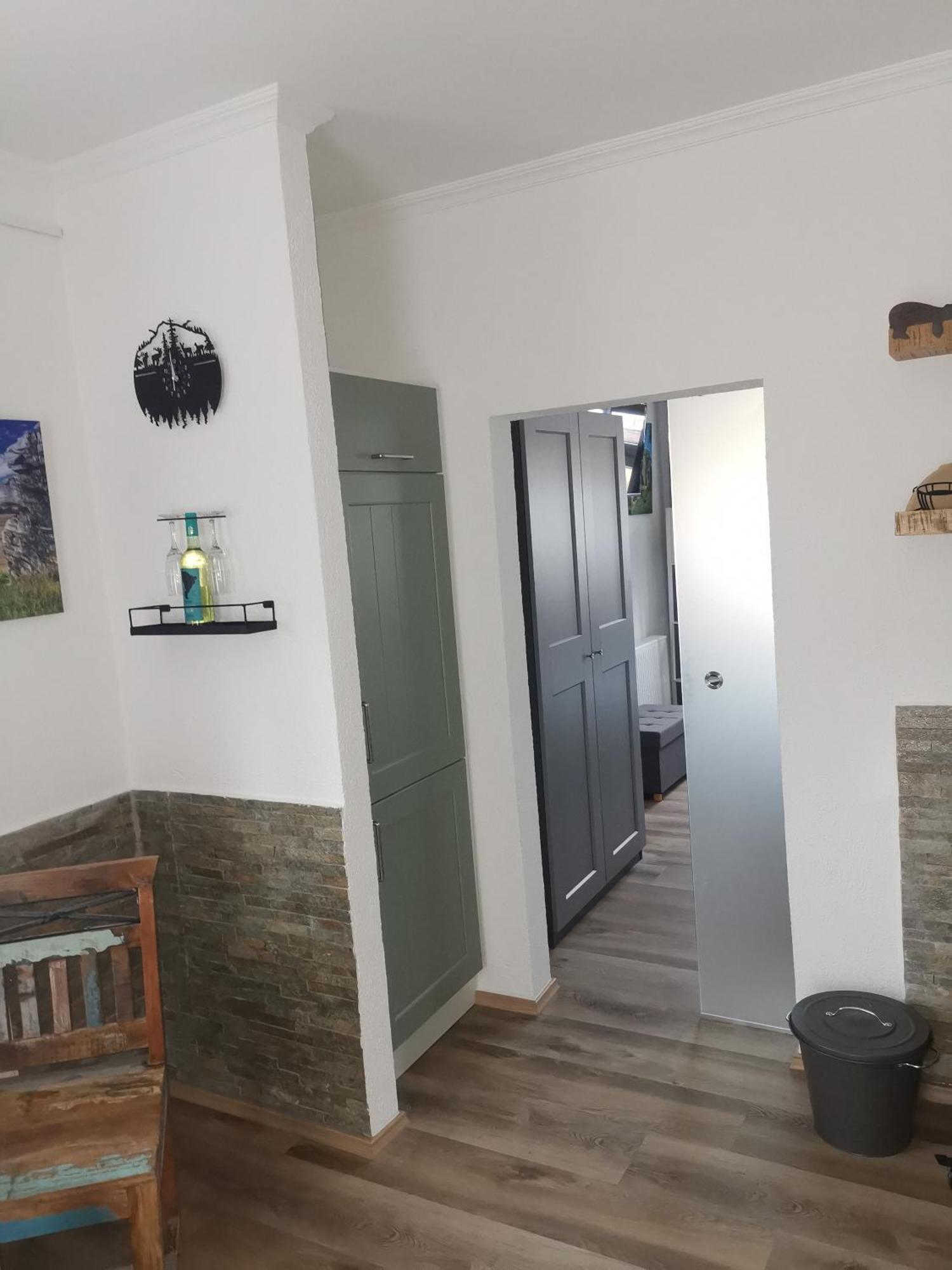 Pauls Hexenhaus Wohnung Hexe Mit Fahrrad Garage Und Innenhof Fuer Motorraeder Thale Kültér fotó